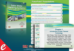 Solar Water Heating Systems: Fundamentals and Installation Online Premium PowerPoint® Presentations (PP)