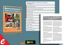 Electrical Systems for Outdoor Power Equipment Online Instructional Guide (IG)