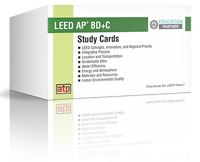 LEED AP® BD+C Study Cards