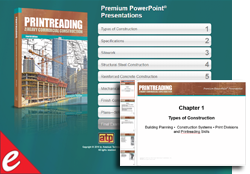 Printreading for Heavy Commercial Construction Online Premium PowerPoint® Presentations (PP)