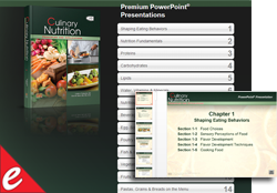 Culinary Nutrition Principles and Applications Online Premium PowerPoint® Presentations (PP)