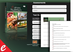 Culinary Nutrition Principles and Applications Online Assessments/Testbanks (AS)